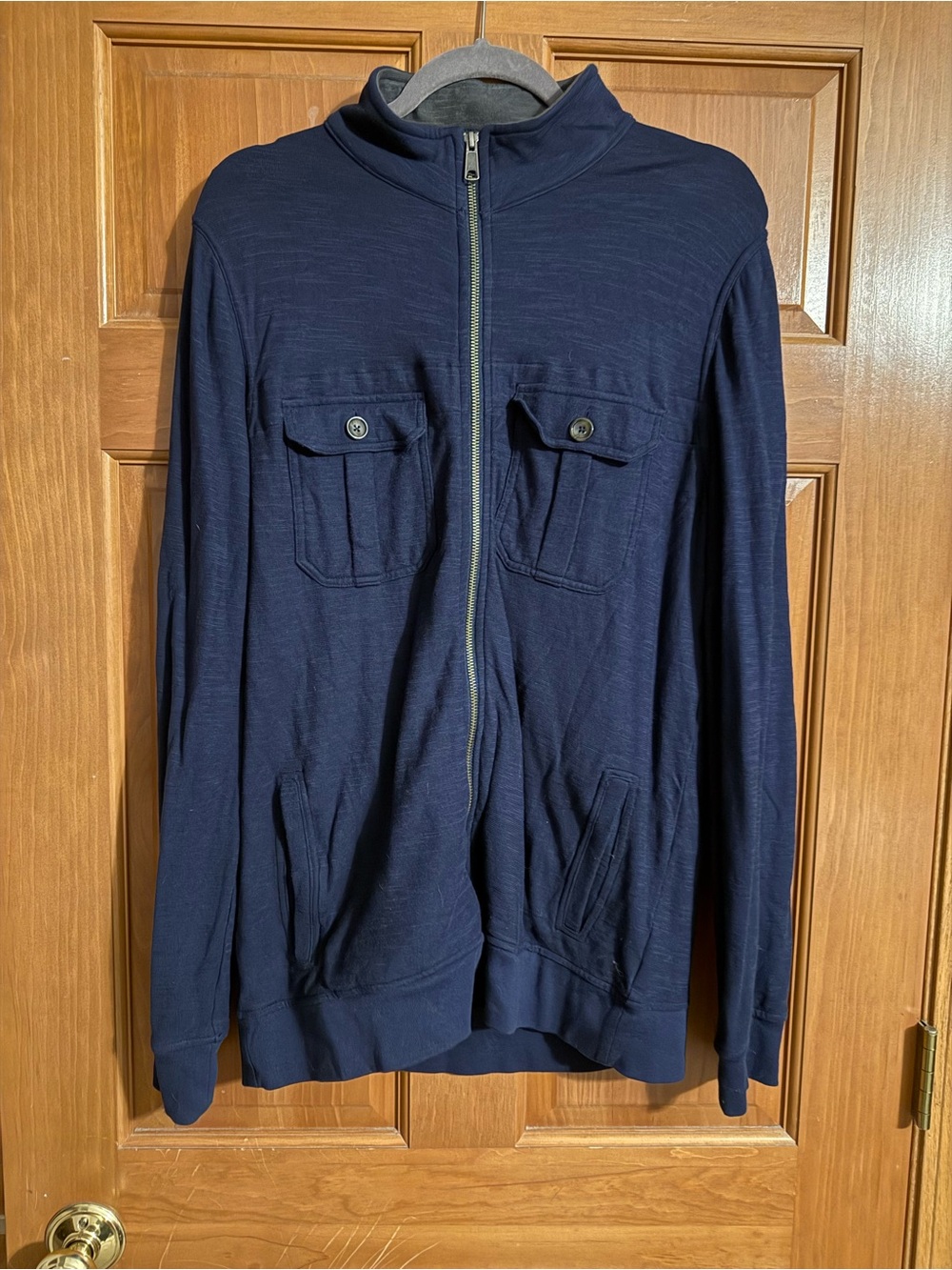 Mark Law 100% cotton zip up size L